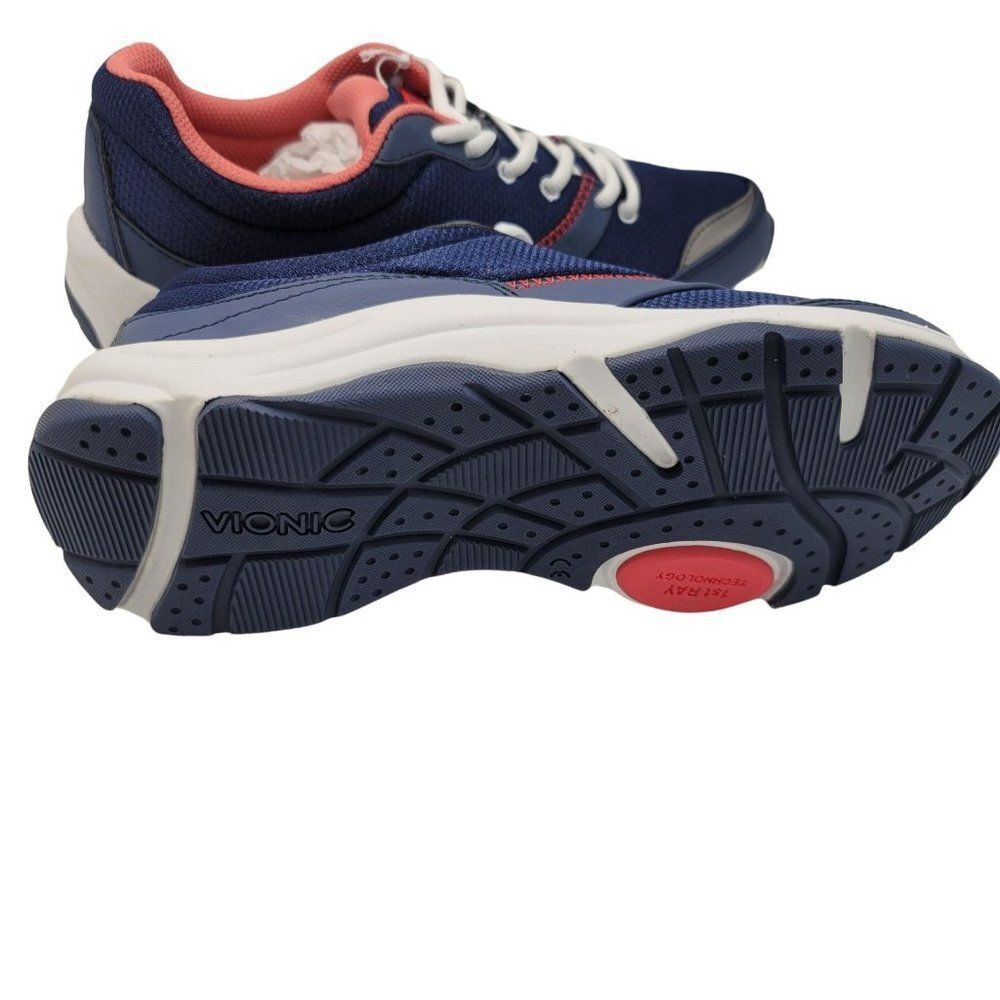 Vionic Womens Size 7 Sneakers Athetic Active New Blue Walking Shoes Running - Picture 10 of 11